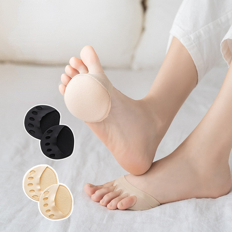 3D Honeycomb Forefoot Cushion Adota efetivamente a forma de seus pés, fornecendo suporte, atenuando a dor e reduzindo a pressão.